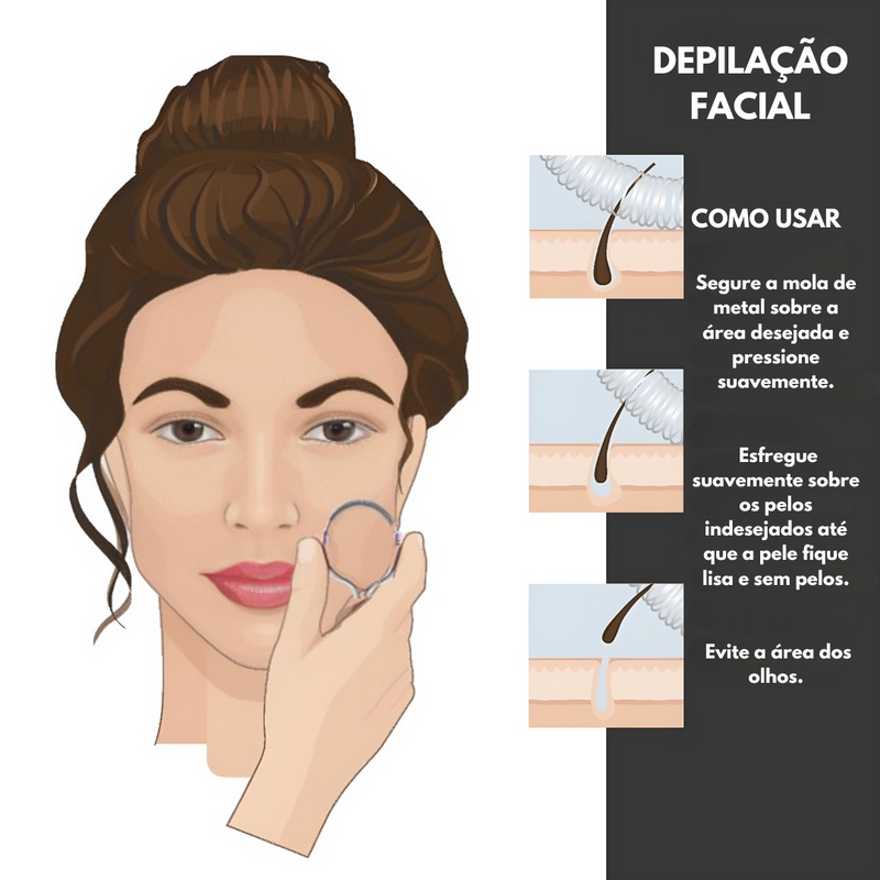 Depilador Facial FioBela